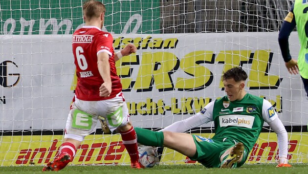 Mit St. Pölten spielte Franz Stolz bereits gegen seinen neuen Klub.