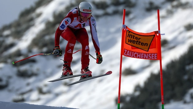 Mirjam Puchner kehrt immer wieder gerne nach Zauchensee zurück.