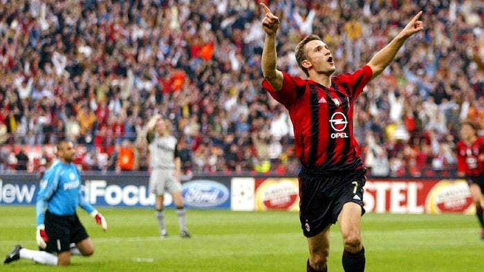 Andrej Schewtschenko im Milan-Dress