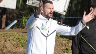 Fabio Ingolitsch dirigierte bei seiner Sturm-Premiere lautstark.