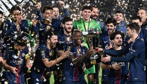 Und wieder jubelt PSG.