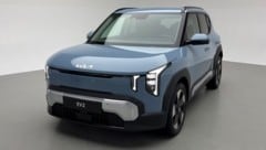 Die „Krone“ nahm vorab im elektrischen 4,06-m-SUV KIA EV2 Platz.