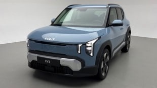 Die „Krone“ nahm vorab im elektrischen 4,06-m-SUV KIA EV2 Platz.