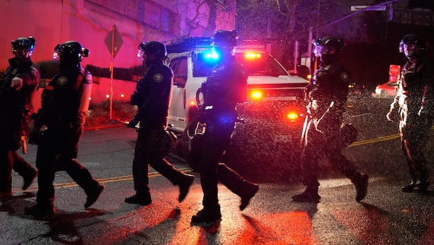 Beamte der US-Einwanderungsbehörde ICE in Portland