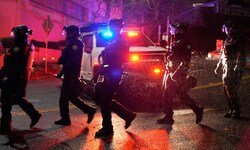 Beamte der US-Einwanderungsbehörde ICE in Portland
