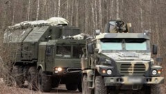 Die „Oreschnik“ (hier im Bild während einer Übung in Belarus) wird auch als Wladimir ...