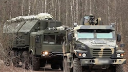 Die „Oreschnik“ (hier im Bild während einer Übung in Belarus) wird auch als Wladimir ...