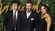 Ein Foto aus besseren Tagen: Brooklyn Beckham mit seinen Eltern David und Victoria Beckham. ...