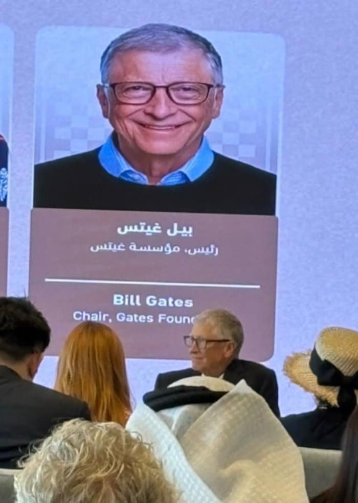 Unter den berühmten Gästen, die bedient wurden, war auch Milliardär Bill Gates.