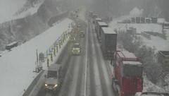 Heikel wurde es teils auf der Brennerautobahn.