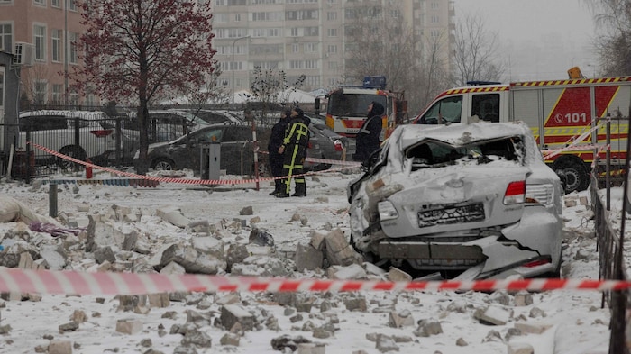 Four people were killed and 19 injured in drone attacks on Kyiv.