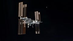 Die  Internationale Raumstation ISS