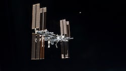 Die  Internationale Raumstation ISS