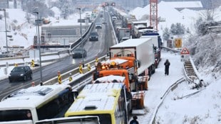Sorgenkind Brenner: Richtung Italien ging zeitweise nichts mehr.