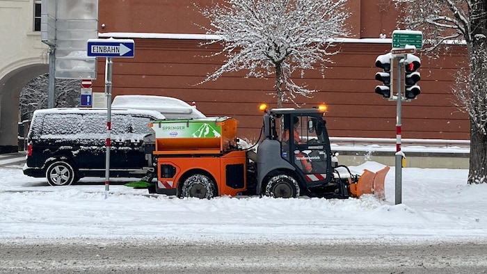 Räumdienst in Innsbruck.