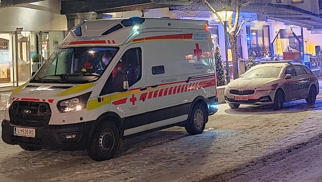 In Mayrhofen im Zillertal kam es zum Rettungs- und Polizeieinsatz.