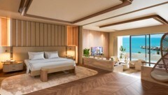 Die Zimmer sind modern und großzügig gestaltet.