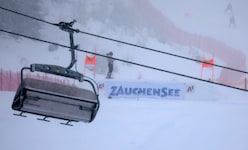 An ein zweites Training war in Zauchensee am Freitag nicht zu denken. 