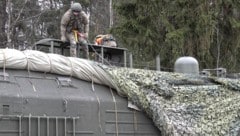 Ende Dezember vom russischen Verteidigungsministerium veröffentlichte Aufnahmen zeigen das ...