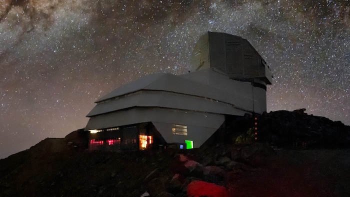 Der Asteroid wurde mit dem Vera C. Rubin Observatory (Bild) in Chile entdeckt.