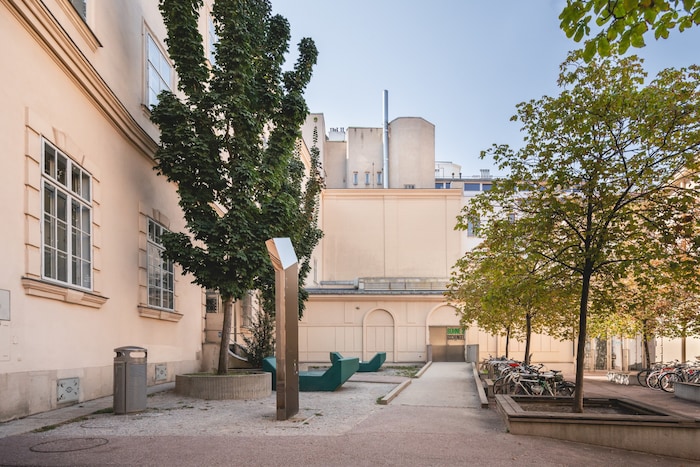 So sieht der Klosterhof im Museumsquartier derzeit aus.