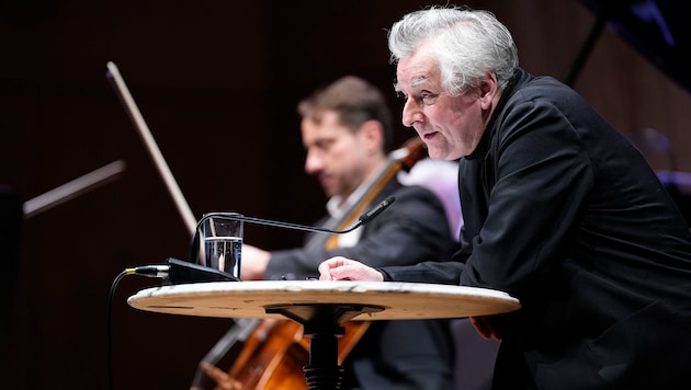 Schauspieler Johannes Silberschneider begeisterte im Linzer Brucknerhaus