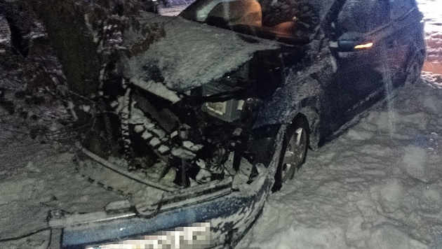 Der Unfall geschah bei starkem Schneetreiben.