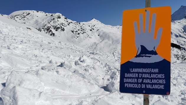 Die Lawinensituation wird am Wochenende auf den Bergen kritisch.