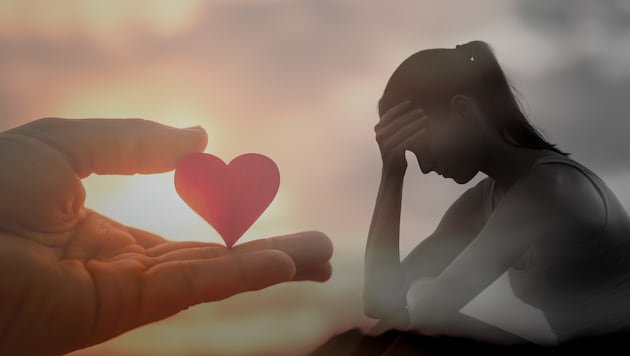 Sorgen und Stress gefährden auch das Herz.