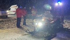 Feuerwehr, Bergrettung, Polizei und Rotes Kreuz waren bei der Suchaktion im Mühlviertel im ...
