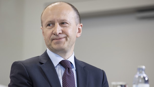 Vasyl Khymynets, ukrainischer Botschafter in Wien.