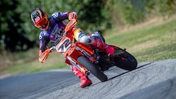 Lukas Höllbacher auf seiner KTM.