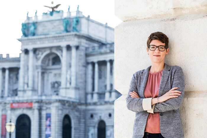 Monika Sommer ist seit 2017 Direktorin im Haus der Geschichte, das derzeit in der Neuen Burg ...