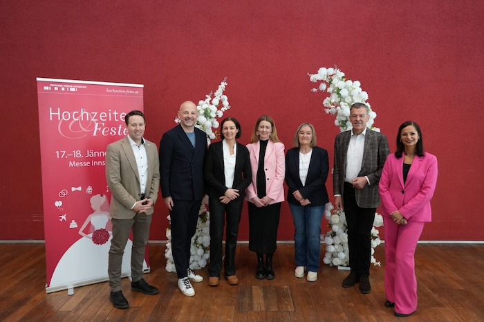 Bei einem Pressetermin informierten Verantwortliche der Hochzeitsmesse über neue Trends.