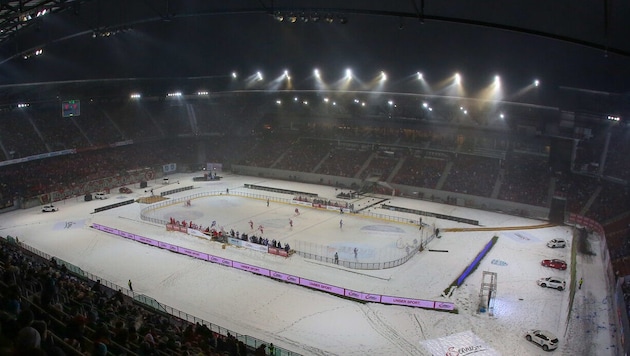 Im Wörtherseestadion in Klagenfurt fand 2015 das letzte Freiluftspiel auf österreichischem Boden ...