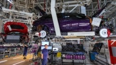 Das BMW-Werk in Leipzig