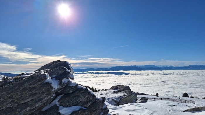 Blick auf das Nebelmeer