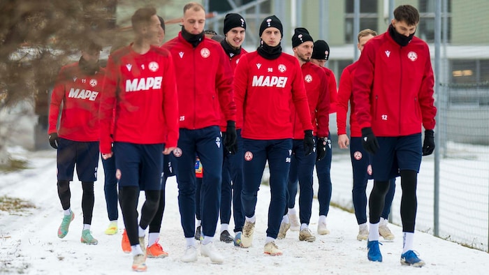 Bei klirrender Kälte eröffneten die GAK-Kicker offiziell das Frühjahr.