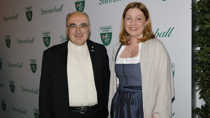 Kirchen-Gipfel: Bischof Wilhelm Krautwaschl und Caritas-Direktorin Nora Tödtling-Musenbichler.