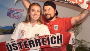 Robert Schweighofer ist Obmann der Red Eagles Austria. Ehefrau Sophia ist auch großer ...