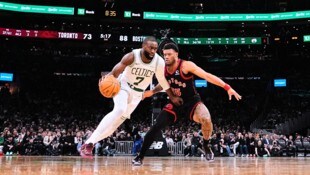 Gegen Jaylen Brown (l.) und Co. gab es für die Raptors nichts zu holen. 