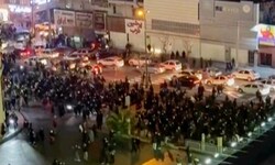 Aktuelles Bildmaterial aus dem Iran ist rar – diese Aufnahme soll vom 8.1. stammen.