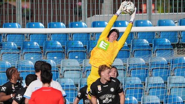 Daniil Khudyakov ist die neue Nummer eins im Sturm-Tor.