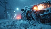 Eine Verfolgungsjagd und ein Unfall bei winterlichen Bedingungen beschäftigten die Polizei in ...