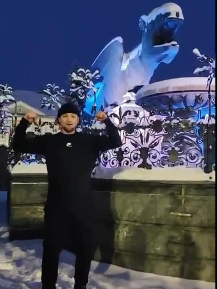 Geschafft! Mario Orth erreichte Klagenfurt und den Lindwurm.