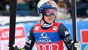 Da hat Lindsey Vonn allen Grund zum Strahlen: Das US-amerikanische Ski-Phänomen gewinnt die ...