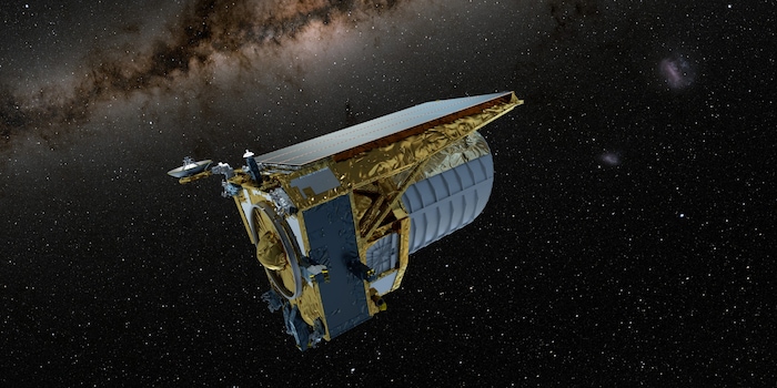 Das Weltraumteleskop Euclid der Europäischen Weltraumorganisation ESA soll Geheimnisse der ...