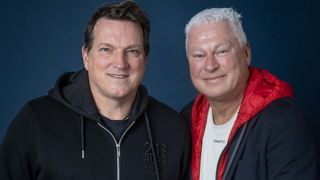 Andi Herzog und Toni Polster haben ein ganzes Fußball-Leben miteinander verbracht.