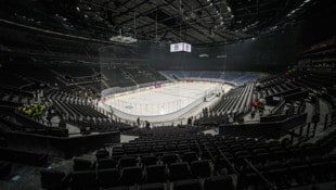 Noch nicht makellos: die Eishockey-Halle Santa Giulia 