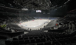 Noch nicht makellos: die Eishockey-Halle Santa Giulia 